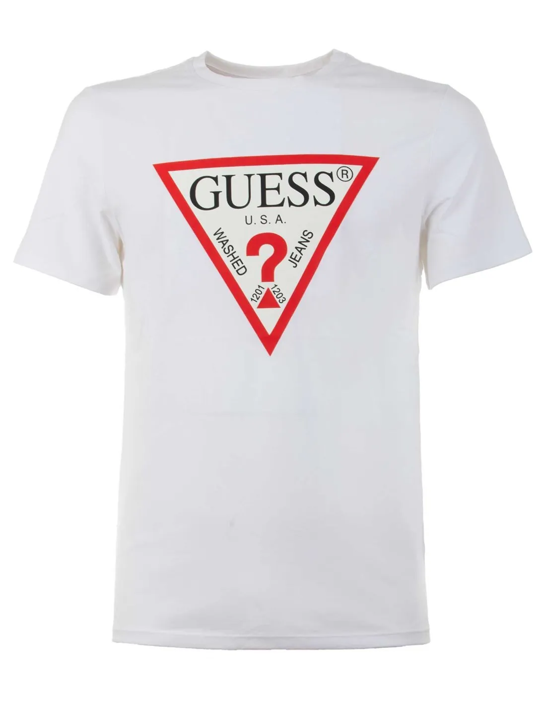 GUESS - Camiseta blanca M1RI71I3Z11 Hombre