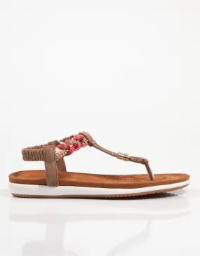  sandals EXE F8043 32a en Brown 79076
